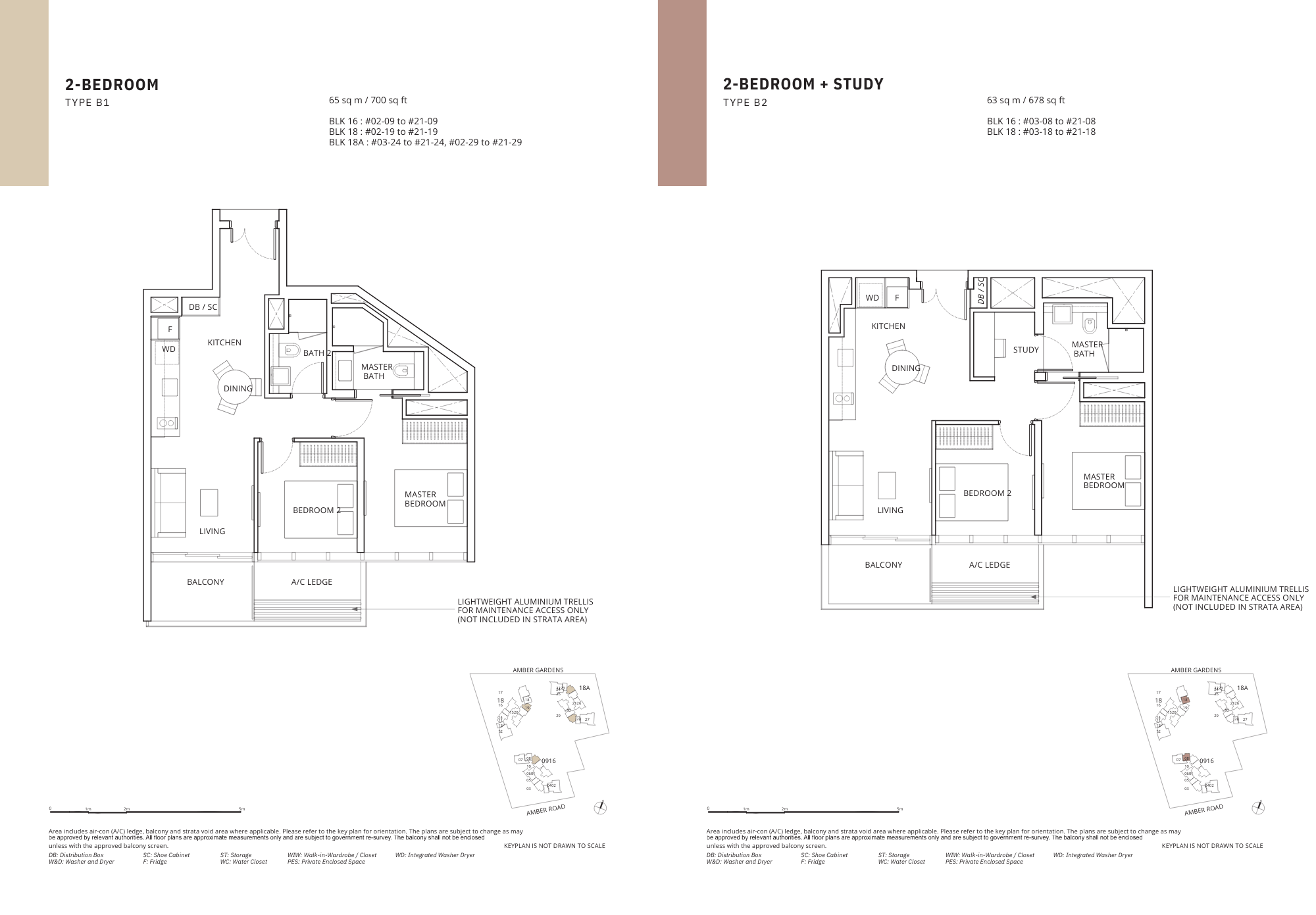 Amber Park Floor Plan