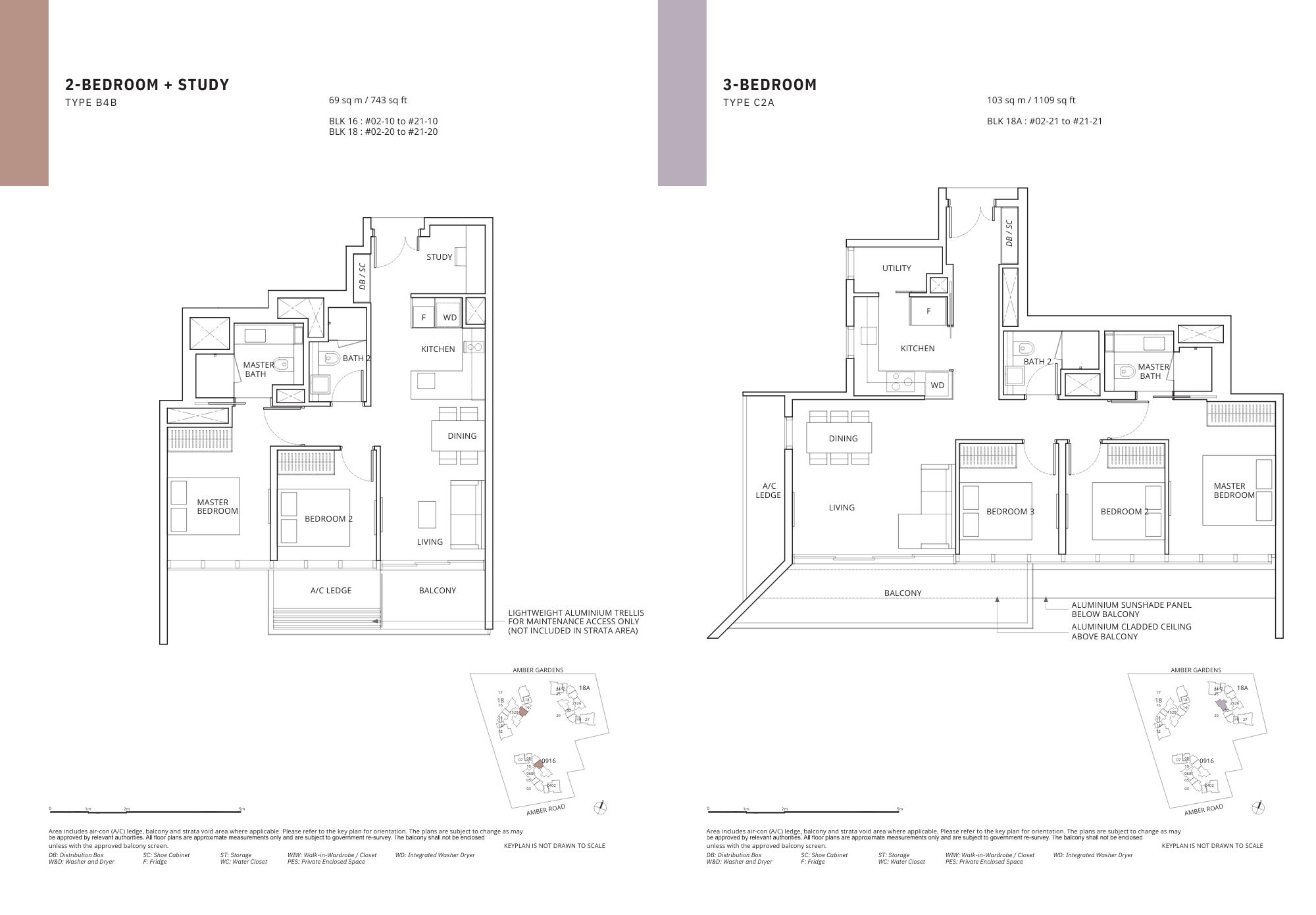 Amber Park Floor Plan