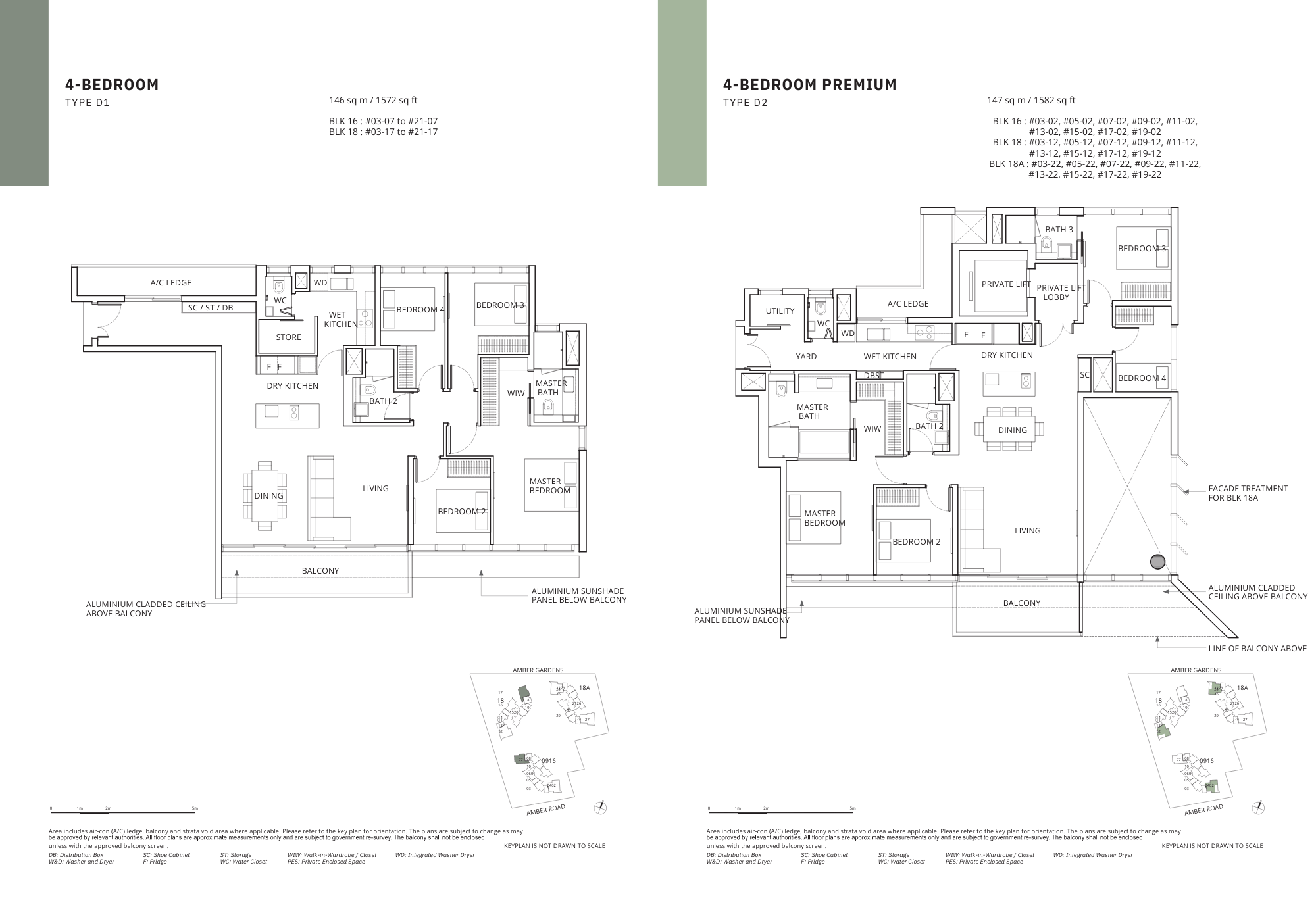 Amber Park Floor Plan