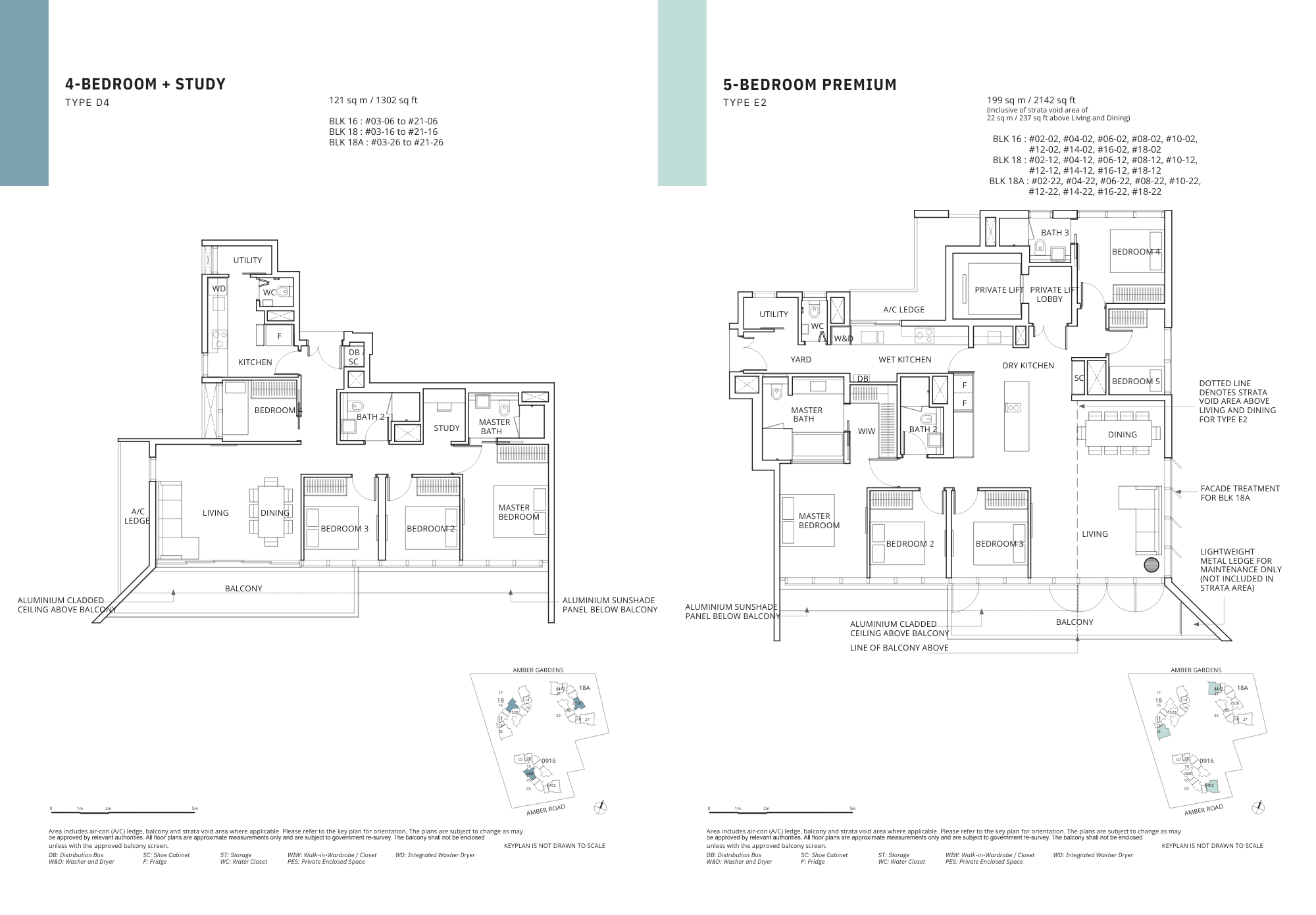 Amber Park Floor Plan