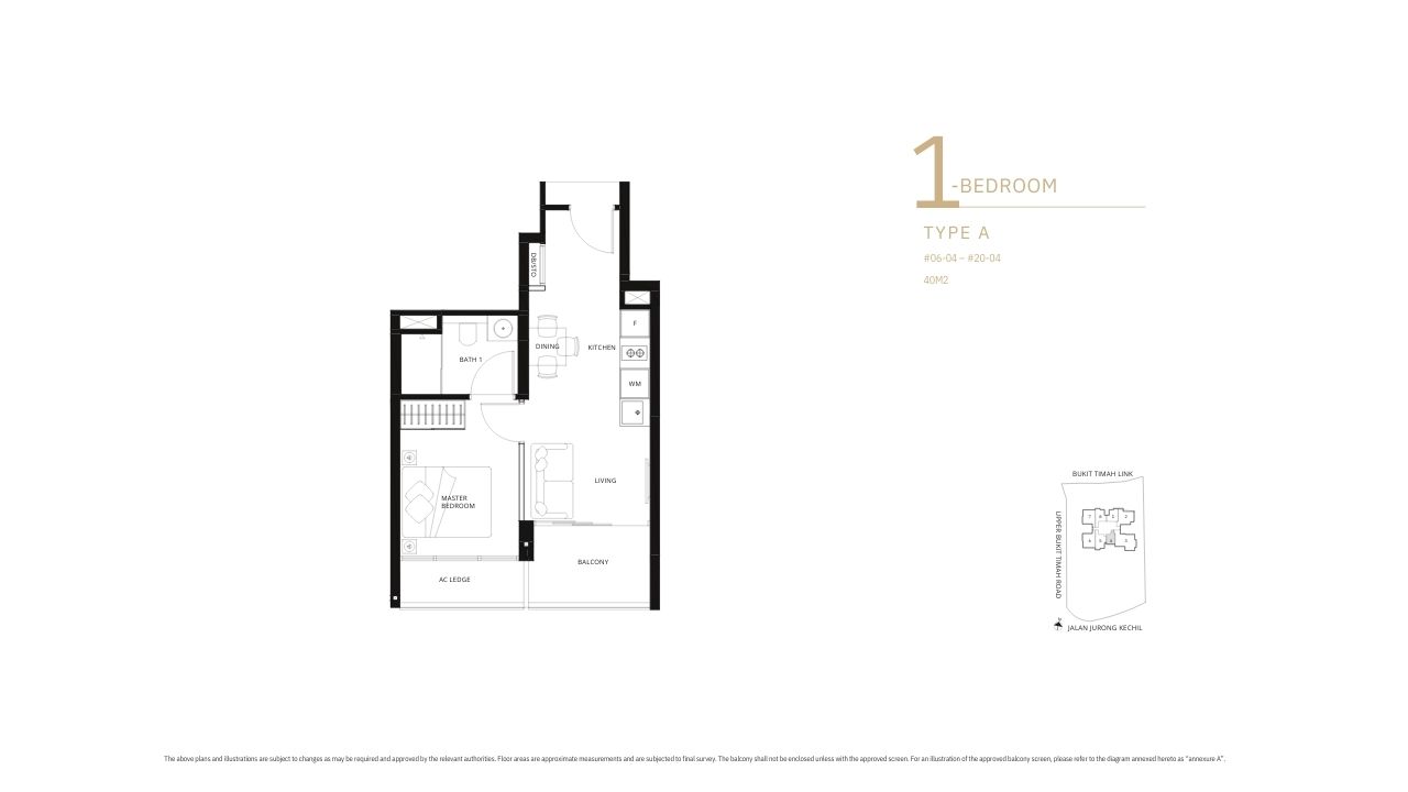 the linq beauty world floor plan 1 bedroom