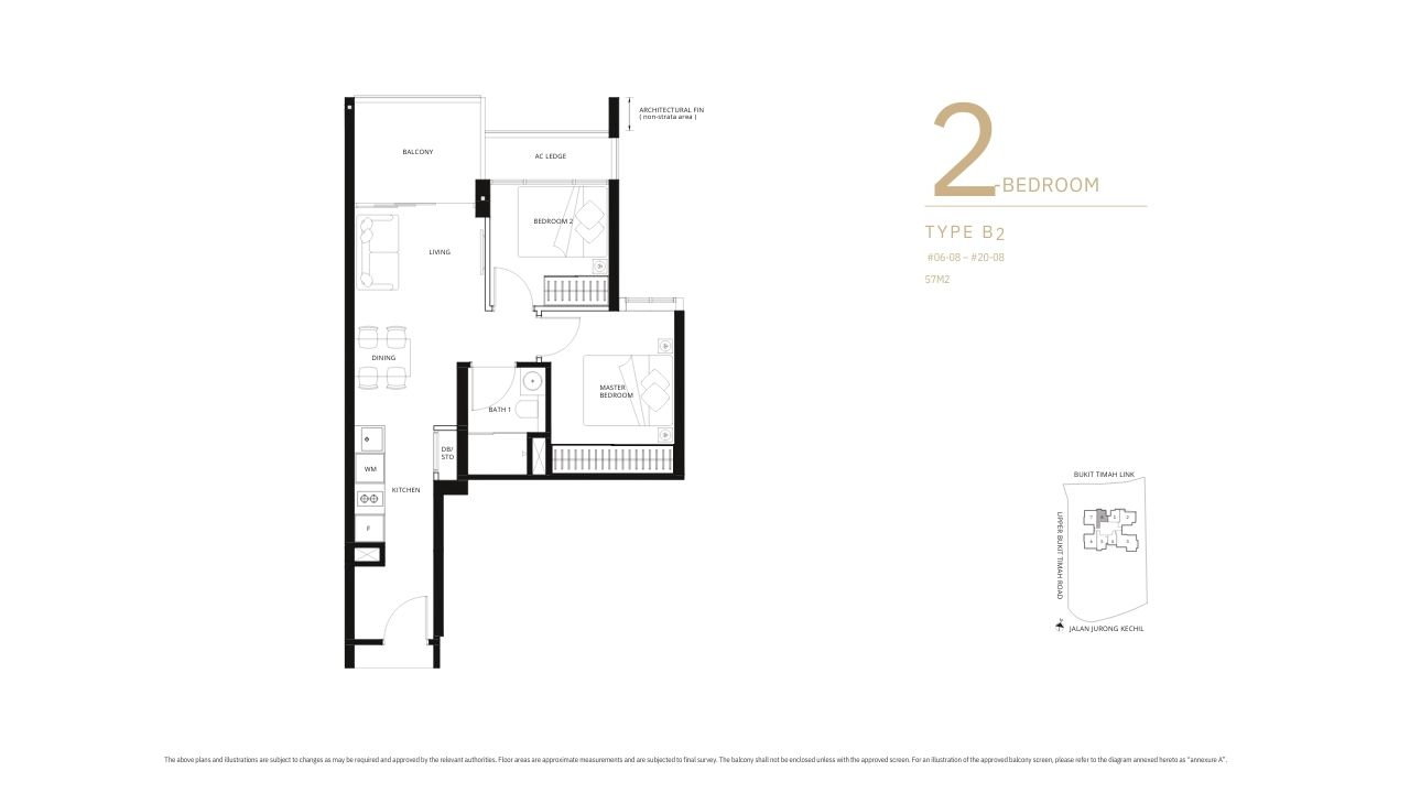 the linq beauty world floor plan 2 bedroom b2