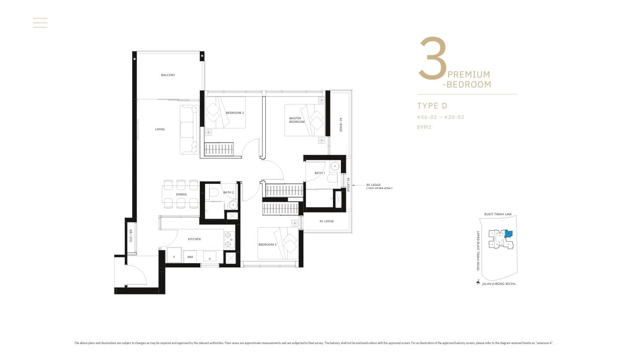 the linq beauty world floor plan 3 bedroom premium