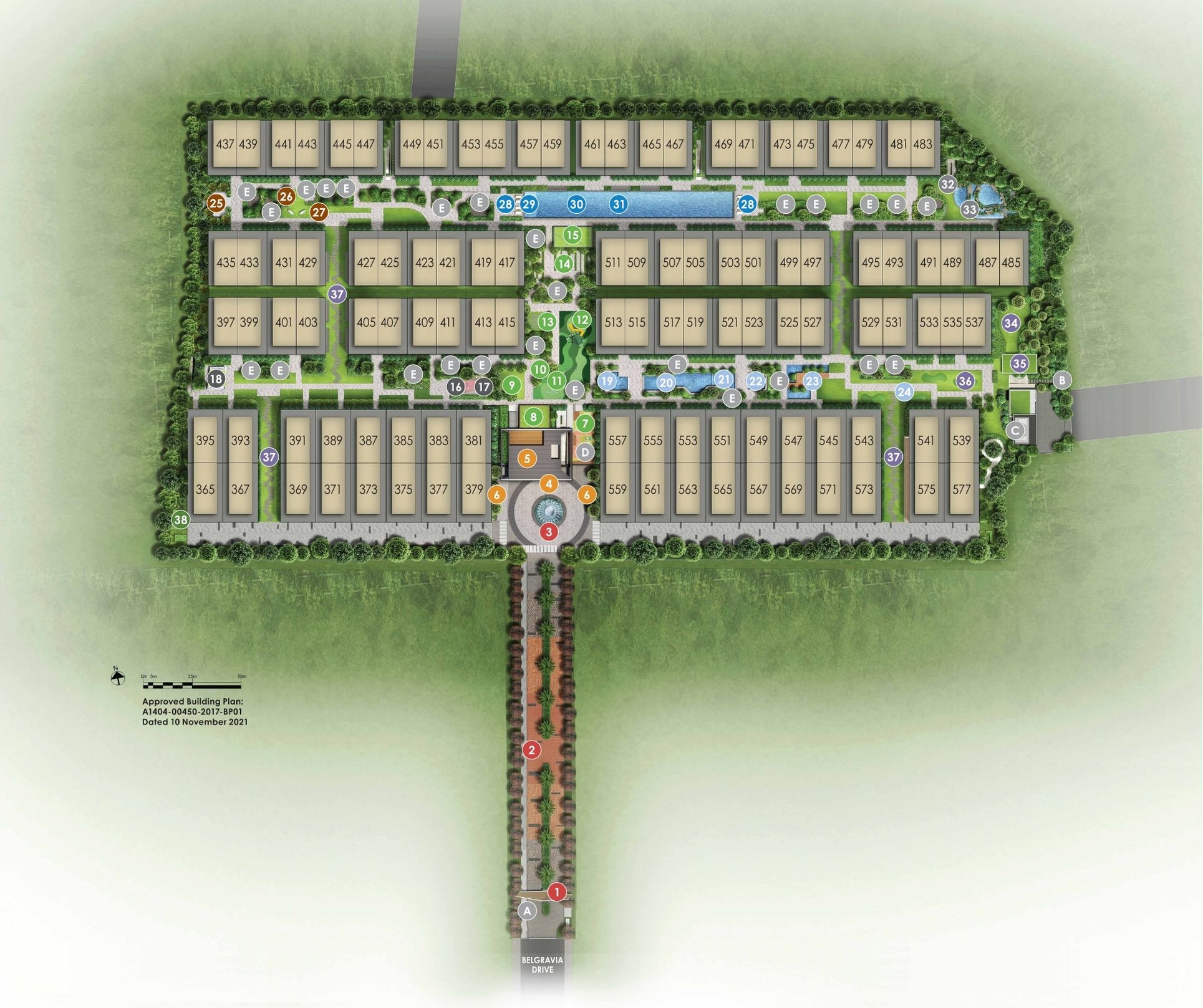 Belgravia Ace Site Plan